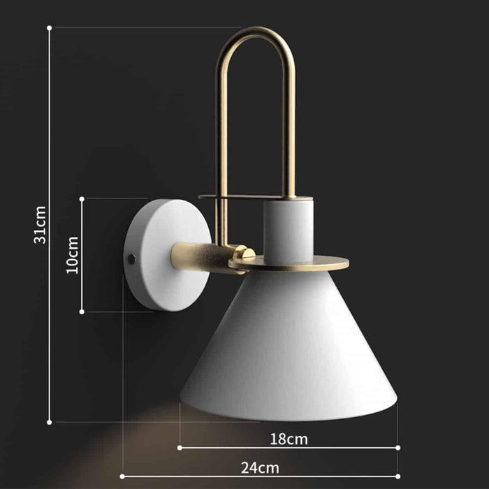 MILLA Minimalist Classy Macaron Wall Lamp - DWHOME