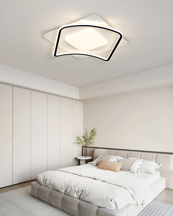 Minimalist Geometry LED Ceiling Light-DWHOME