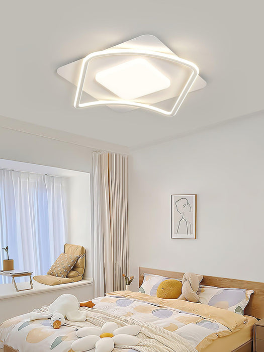 Minimalist Geometry LED Ceiling Light-DWHOME