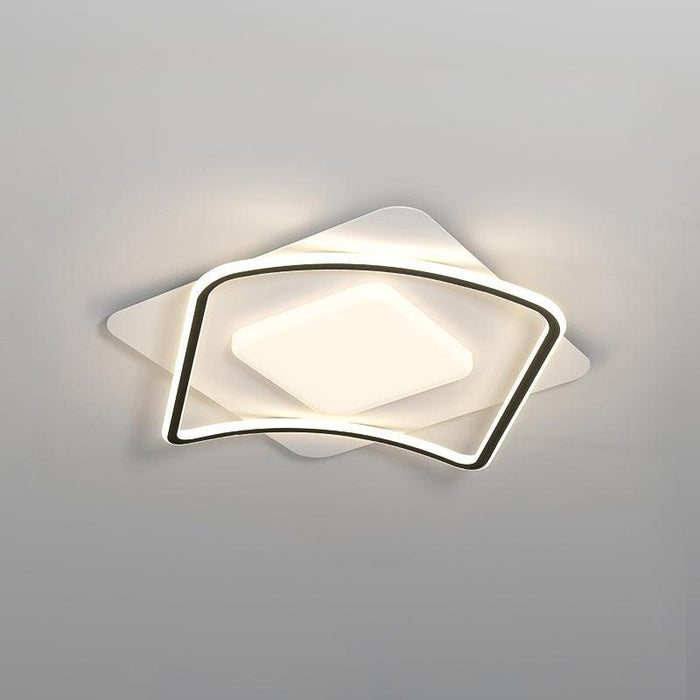 Minimalist Geometry LED Ceiling Light-DWHOME