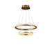 Minimalistic Crystal Quartz LED Chandelier-DWHOME