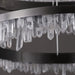 Minimalistic Crystal Quartz LED Chandelier-DWHOME