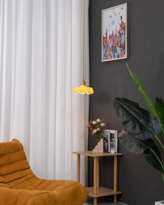 French Flower Pendant Light-DWHOME