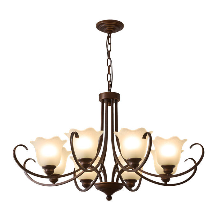 Mireille Floral Chandelier-DWHOME