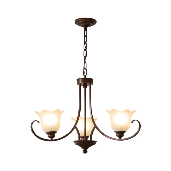 Mireille Floral Chandelier-DWHOME
