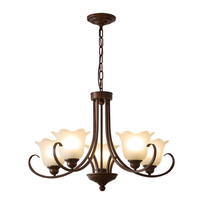 Mireille Floral Chandelier-DWHOME