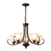 Mireille Floral Chandelier-DWHOME