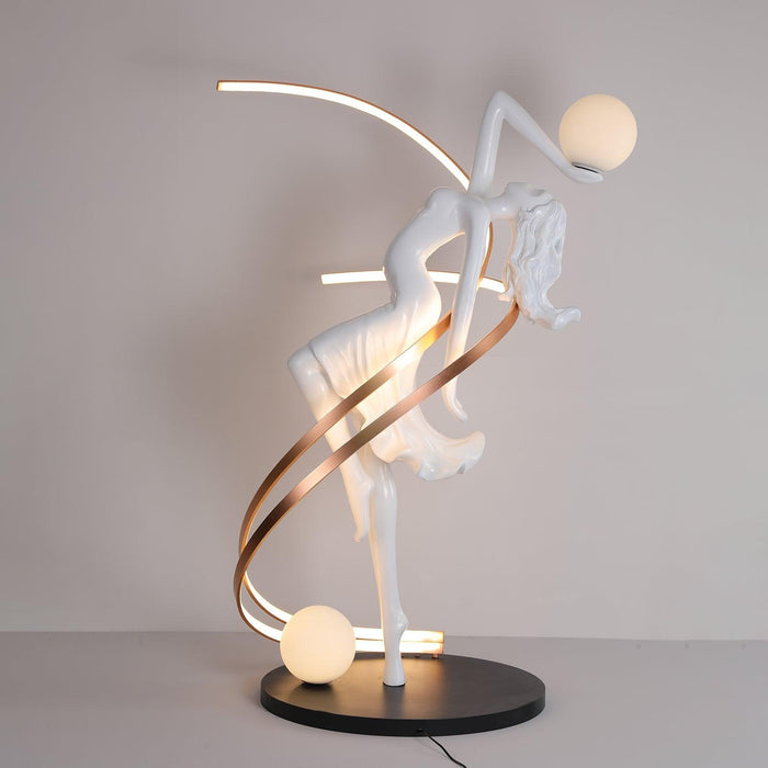Misha Goddess Statue Floor Lamp - DWHOME