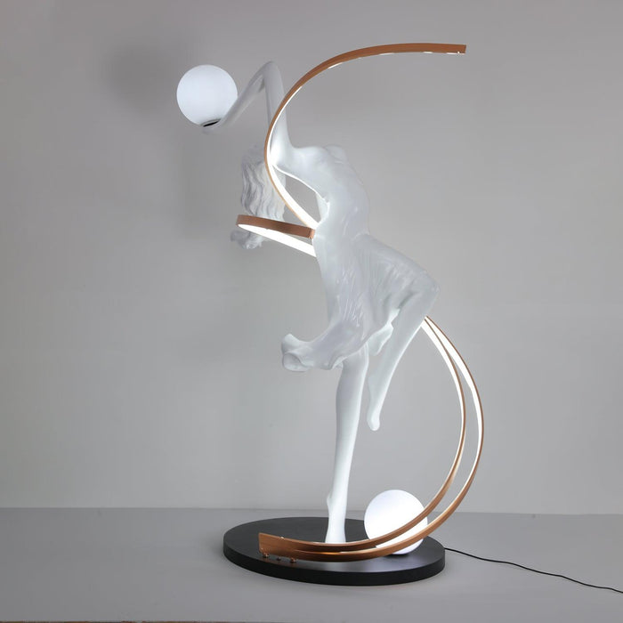 Misha Goddess Statue Floor Lamp - DWHOME