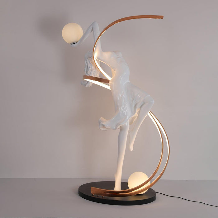 Misha Goddess Statue Floor Lamp - DWHOME