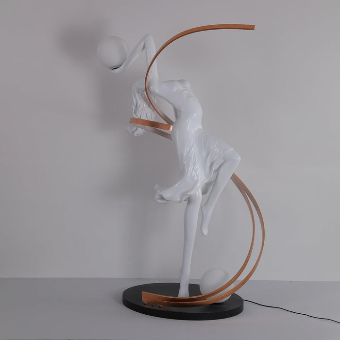 Misha Goddess Statue Floor Lamp - DWHOME