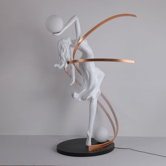 Misha Goddess Statue Floor Lamp - DWHOME