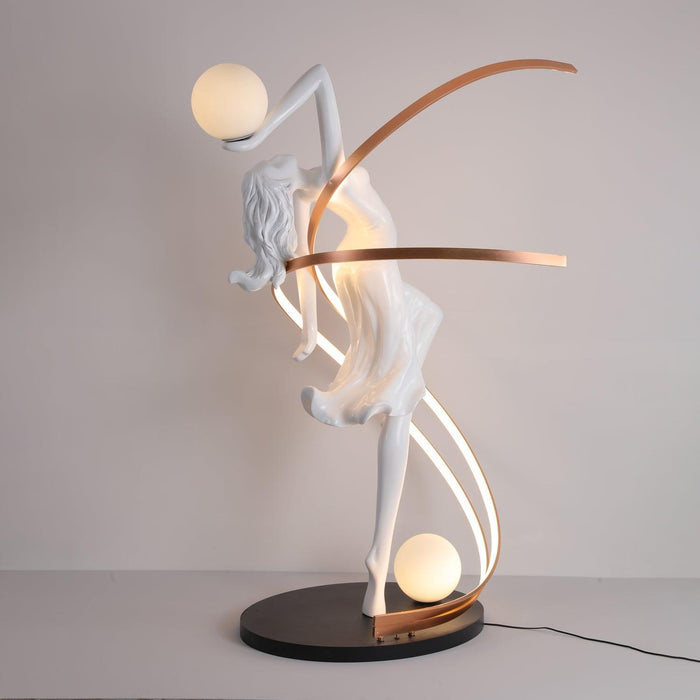 Misha Goddess Statue Floor Lamp - DWHOME