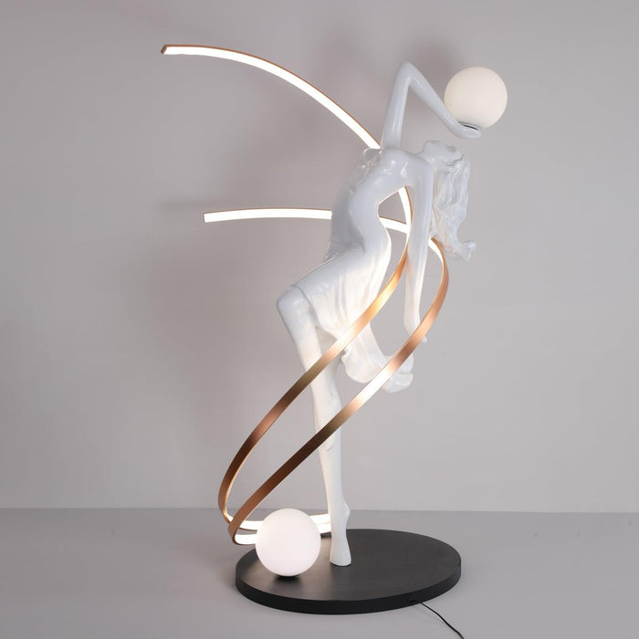 Misha Goddess Statue Floor Lamp - DWHOME