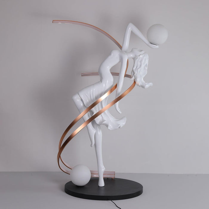Misha Goddess Statue Floor Lamp - DWHOME
