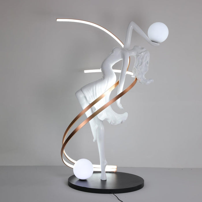 Misha Goddess Statue Floor Lamp - DWHOME