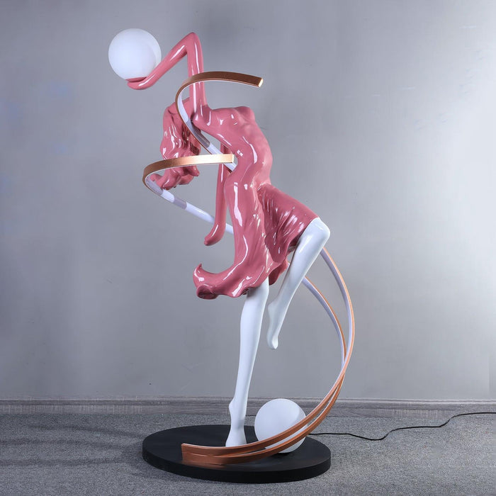 Misha Goddess Statue Floor Lamp - DWHOME