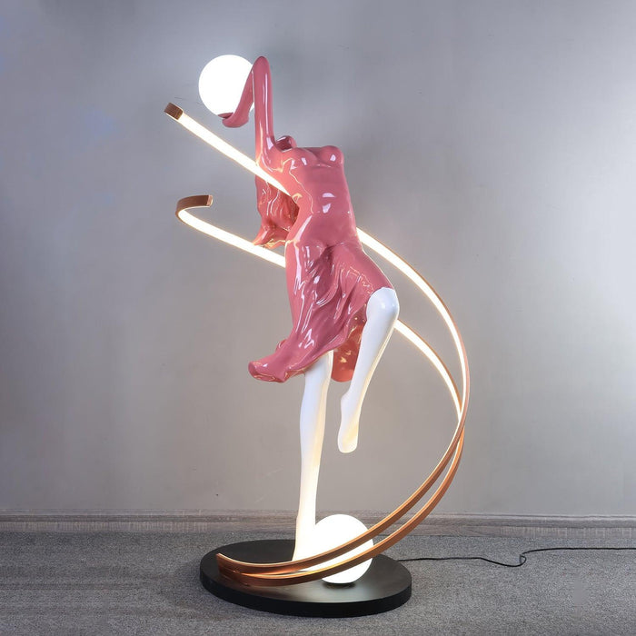 Misha Goddess Statue Floor Lamp - DWHOME