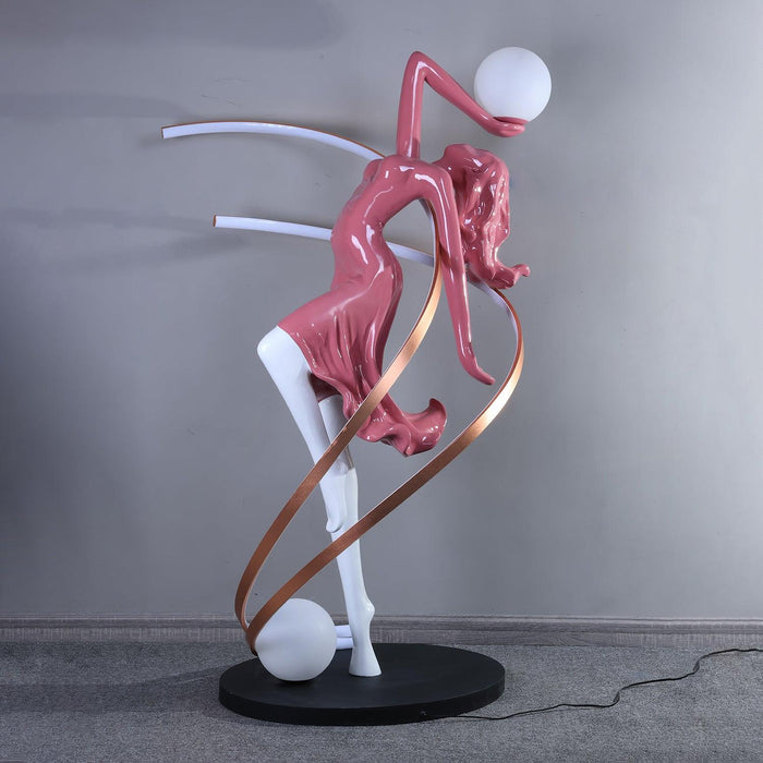 Misha Goddess Statue Floor Lamp - DWHOME