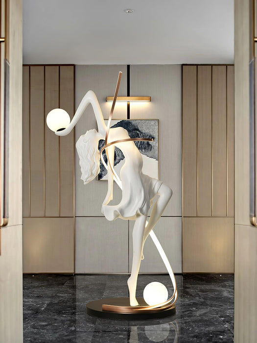 Misha Goddess Statue Floor Lamp - DWHOME