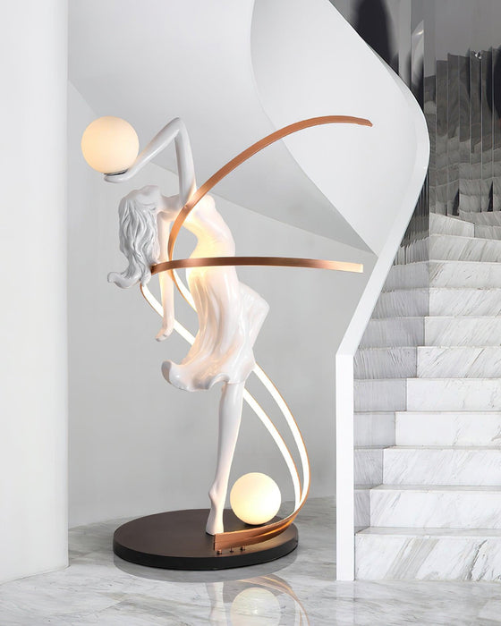 Misha Goddess Statue Floor Lamp - DWHOME