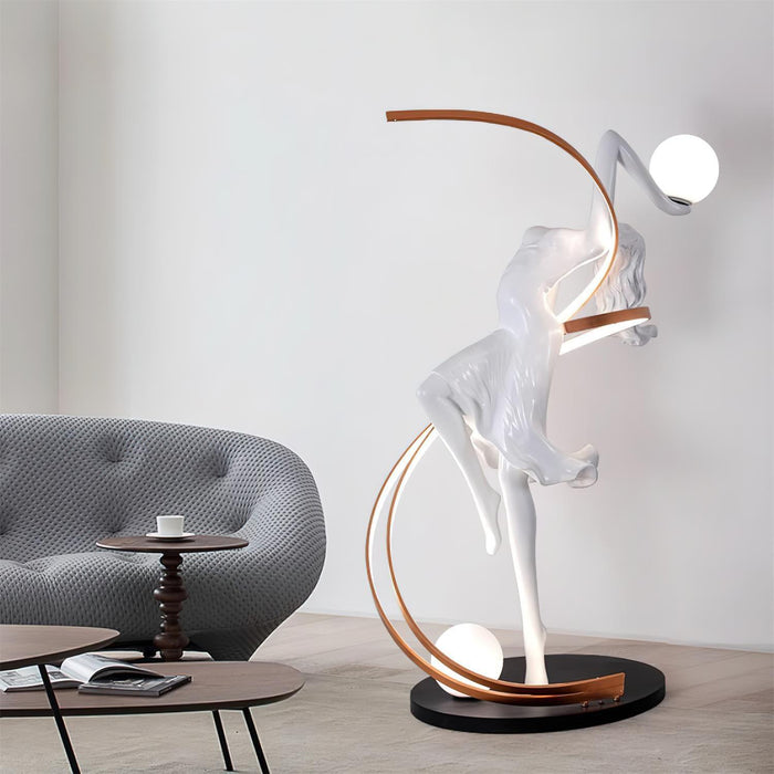 Misha Goddess Statue Floor Lamp - DWHOME