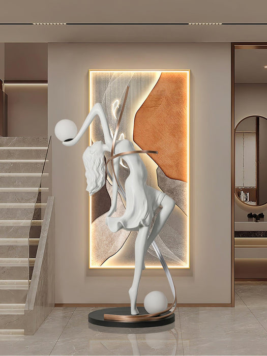 Misha Goddess Statue Floor Lamp - DWHOME