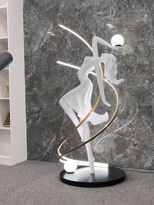 Misha Goddess Statue Floor Lamp - DWHOME