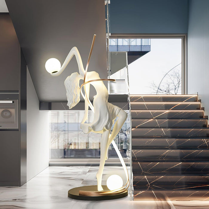Misha Goddess Statue Floor Lamp - DWHOME