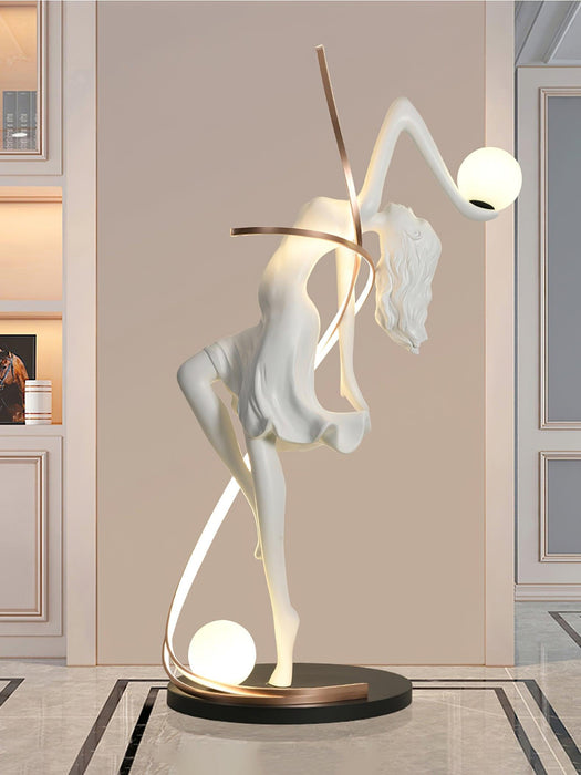 Misha Goddess Statue Floor Lamp - DWHOME