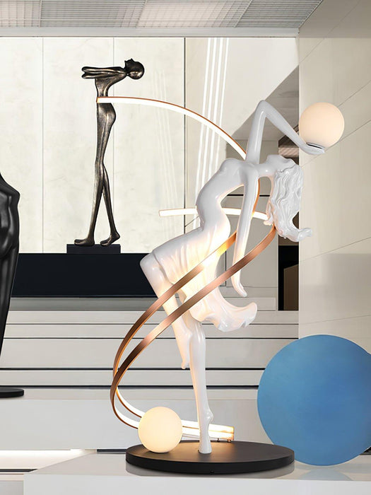 Misha Goddess Statue Floor Lamp - DWHOME