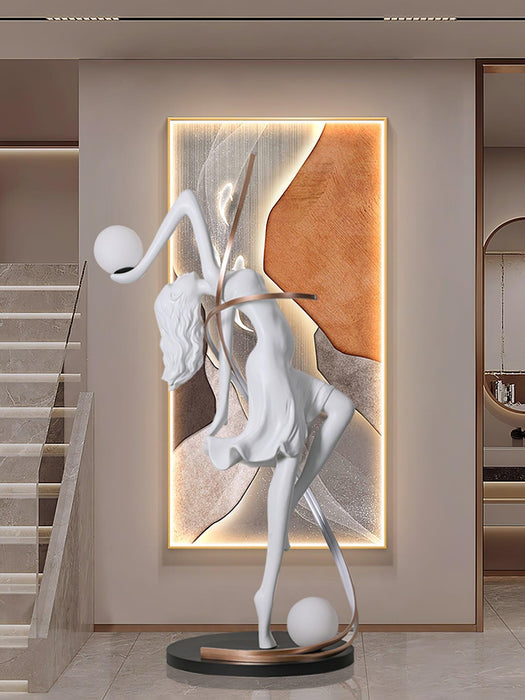 Misha Goddess Statue Floor Lamp - DWHOME
