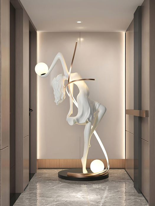 Misha Goddess Statue Floor Lamp - DWHOME