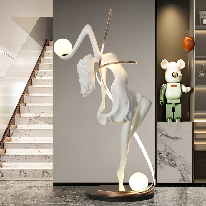 Misha Goddess Statue Floor Lamp - DWHOME