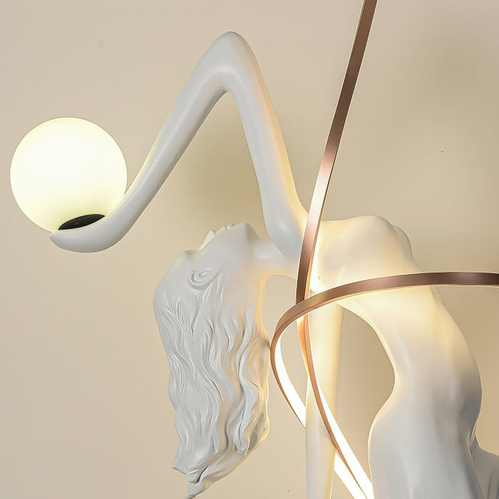 Misha Goddess Statue Floor Lamp - DWHOME