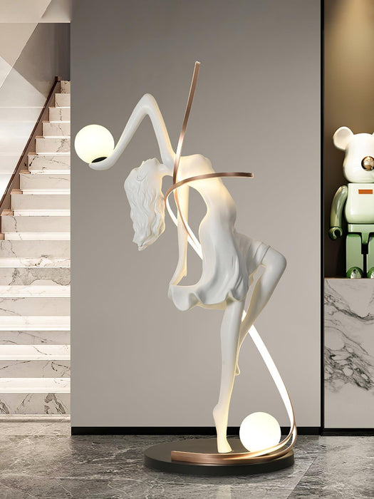 Misha Goddess Statue Floor Lamp - DWHOME