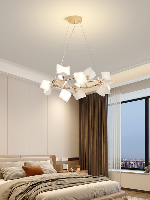 Mistral Flora Chandelier-DWHOME