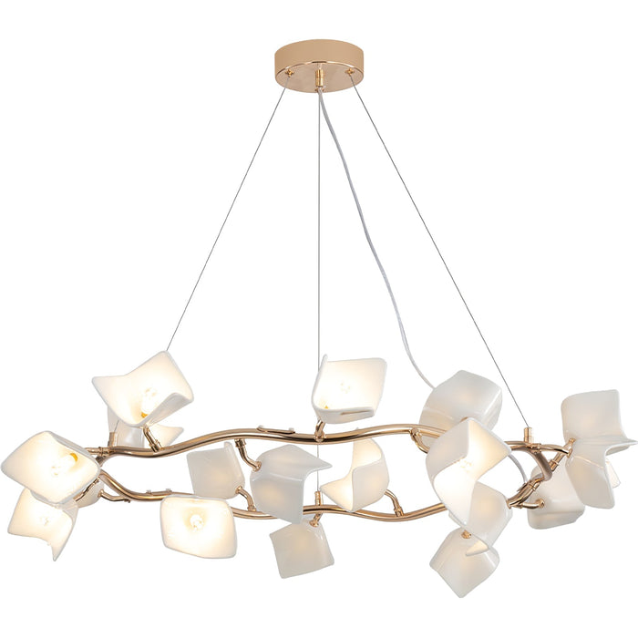 Mistral Flora Chandelier-DWHOME