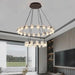 Misty 2-Layer Ring Modern Retro Chandelier - DWHOME