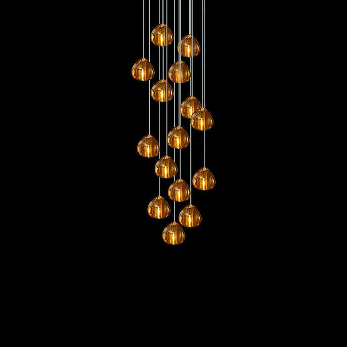 Cherry Crystal Pendant Lamp-DWHOME