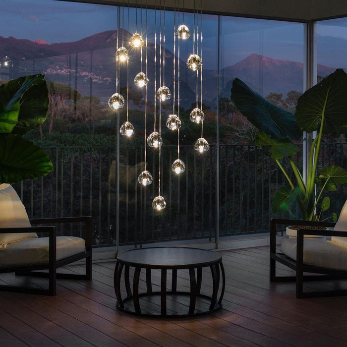 Cherry Crystal Pendant Lamp-DWHOME