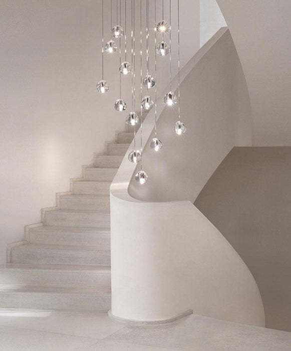 Cherry Crystal Pendant Lamp-DWHOME