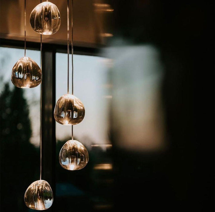 Cherry Crystal Pendant Lamp-DWHOME