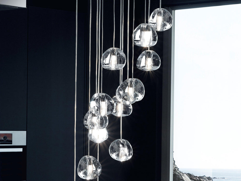 Cherry Crystal Pendant Lamp-DWHOME