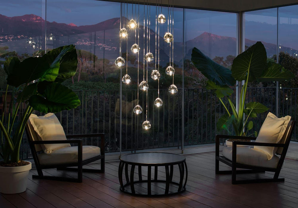 Cherry Crystal Pendant Lamp-DWHOME