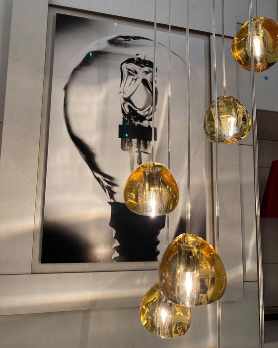 Cherry Crystal Pendant Lamp-DWHOME