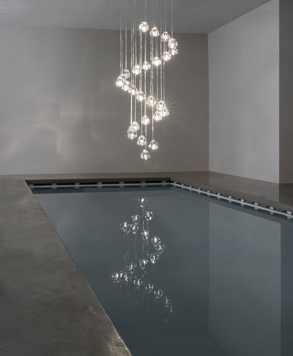 Cherry Crystal Pendant Lamp-DWHOME