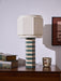 Modari Striped Stone Table Lamp - Vakkerlight