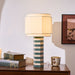 Modari Striped Stone Table Lamp - Vakkerlight