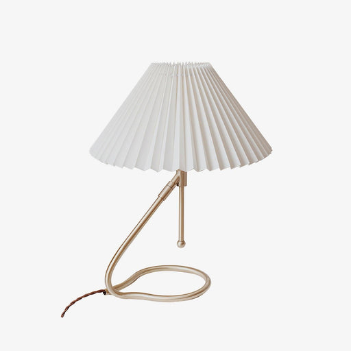 Levitate Pleated Table Lamp-DWHOME